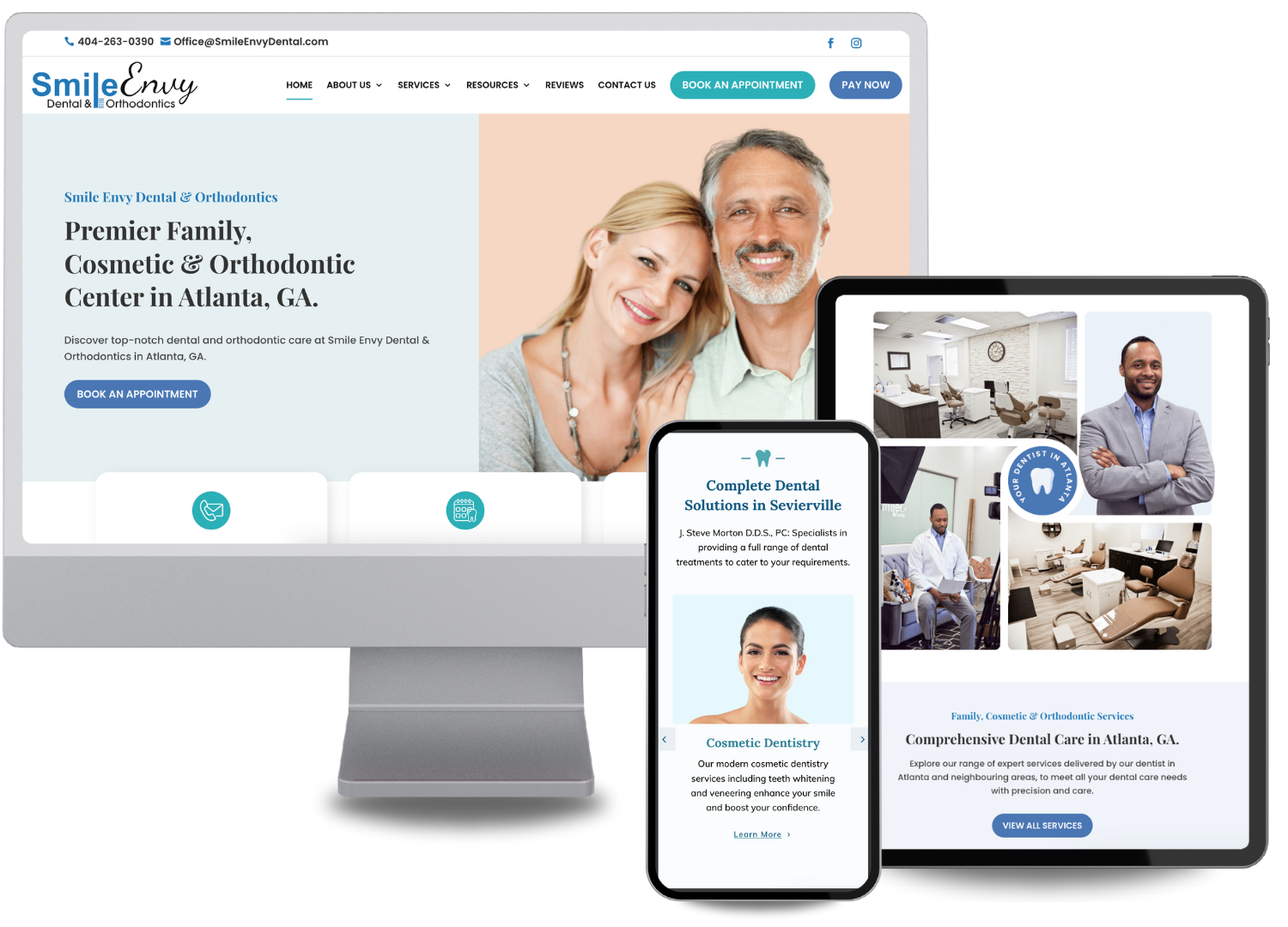 Custom Dental Website Design